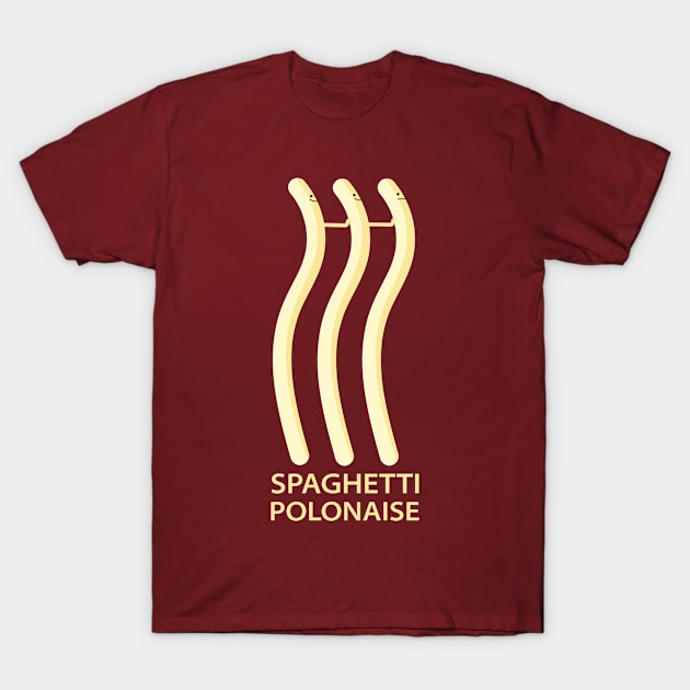 Funny spaghetti bolognese - polonaise T-Shirt by spontania